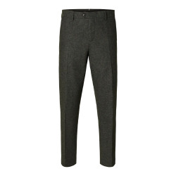 Broek regular fit wol DONEGAL