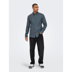 Hemd slim fit GUDMUND SOLID